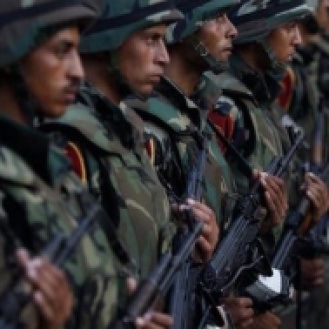 El Ejército de Egipto hace supuestas guardias en distintos puntos del país. Fuente: EFE.